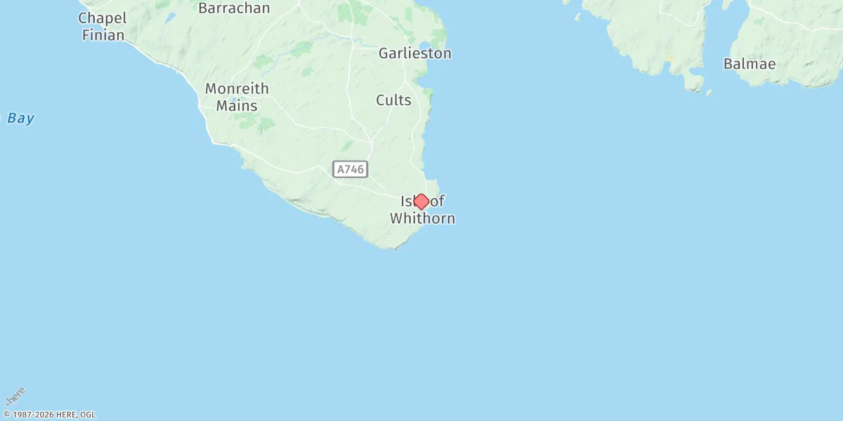 Map preview for Isle Of Whithorn