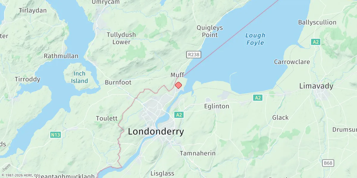 Map preview for River Foyle (Lisahally)
