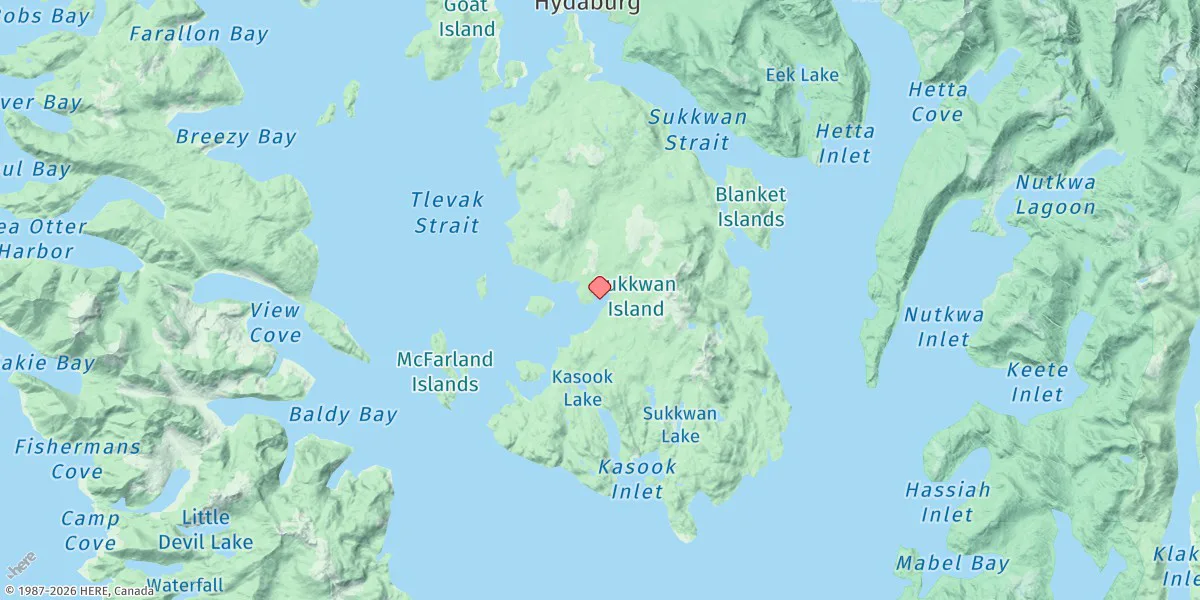 Map preview for Dunbar Inlet Gps Tide Buoy
