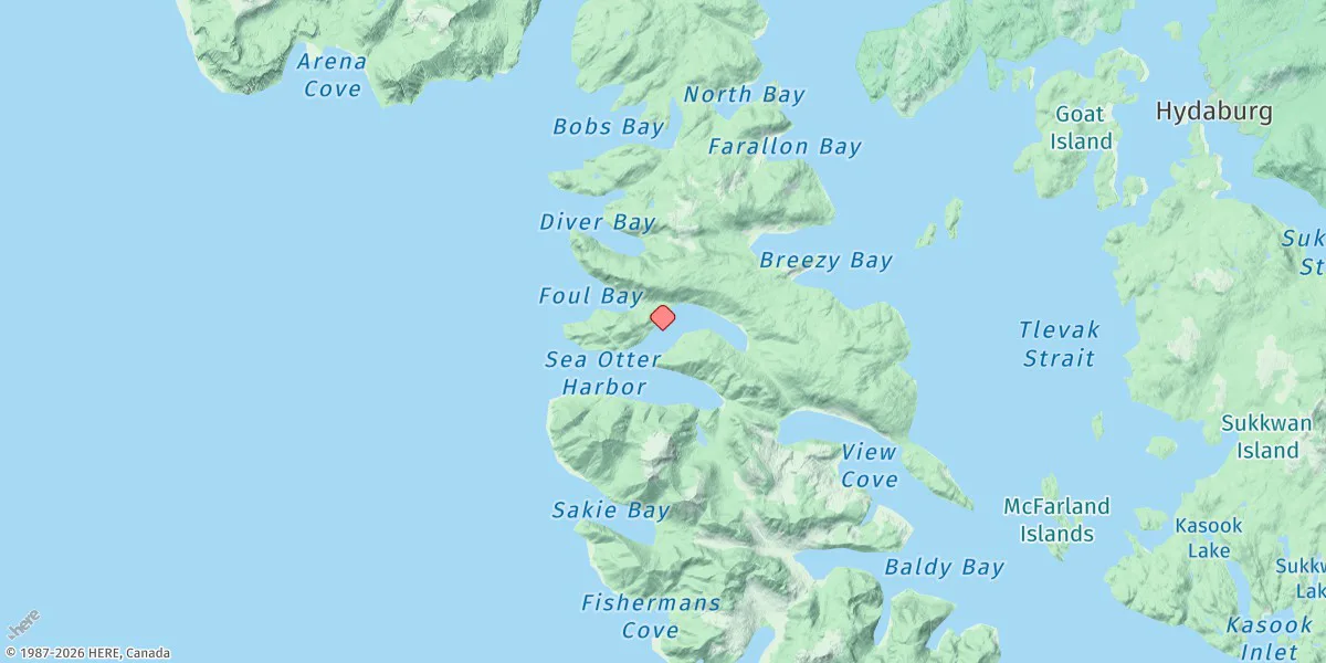 Map preview for Sea Otter Harbor