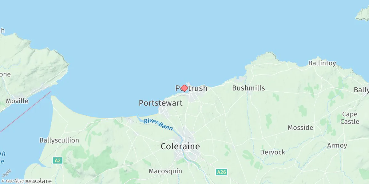 Map preview for Portrush