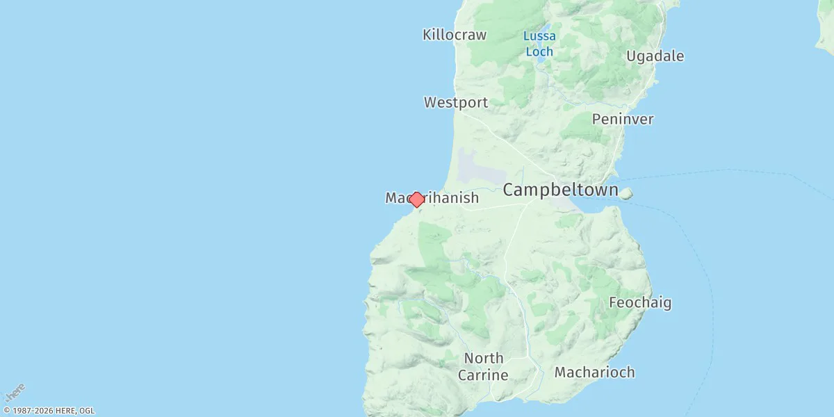 Map preview for Machrihanish