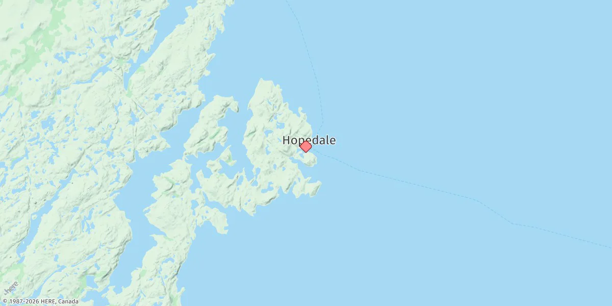 Map preview for Hopedale