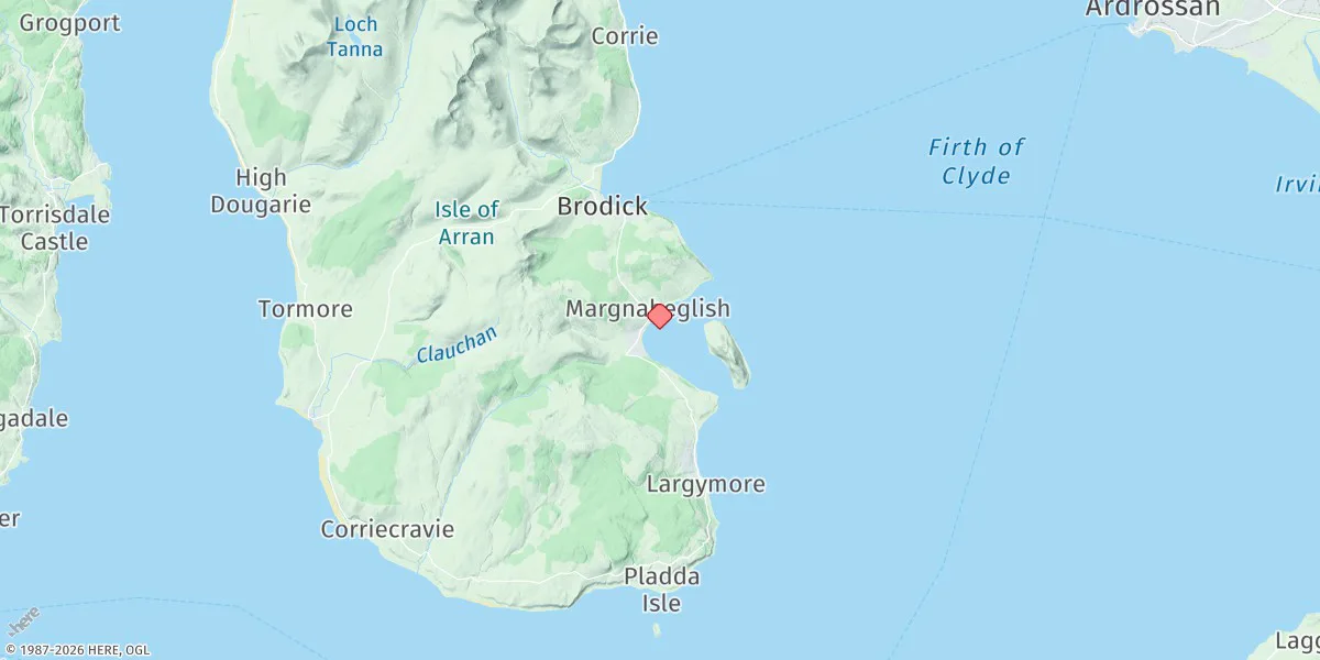 Map preview for Lamlash