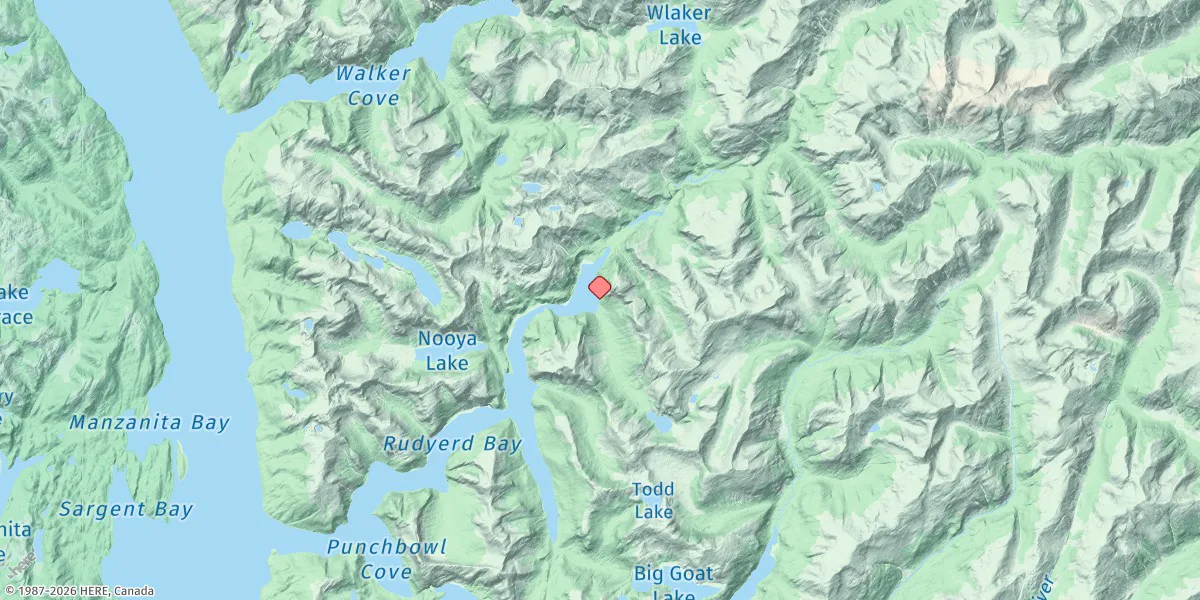 Map preview for Rudyerd Bay