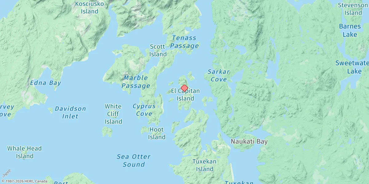 Map preview for El Capitan Island