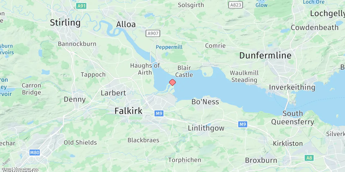 Map preview for Grangemouth