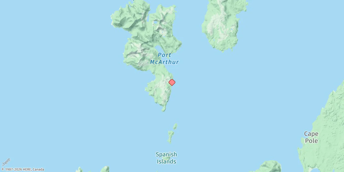 Map preview for Affleck Canal Entrance, Kuiu Island