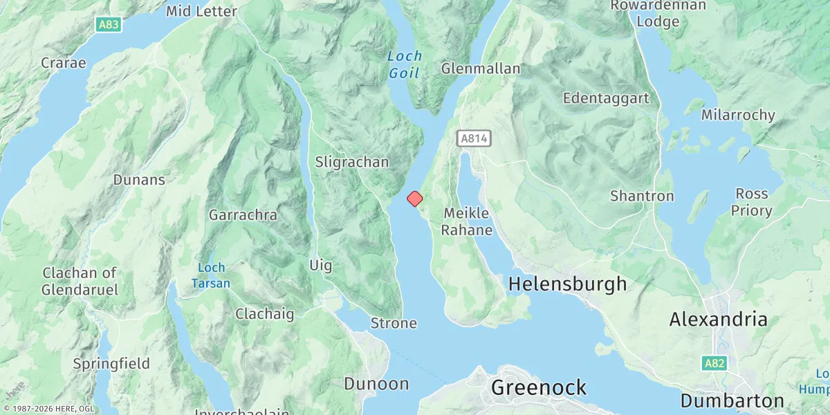 Map preview for Coulport