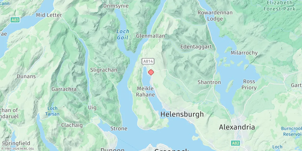 Map preview for Faslane