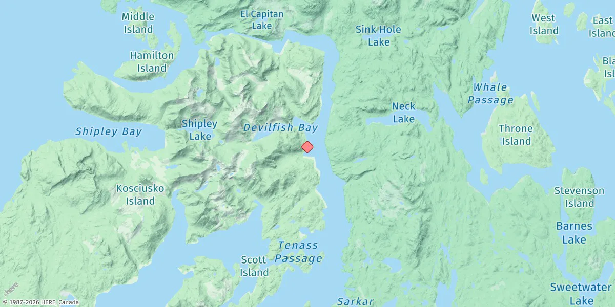 Map preview for El Capitan Passage, S. Of Devilfish Bay