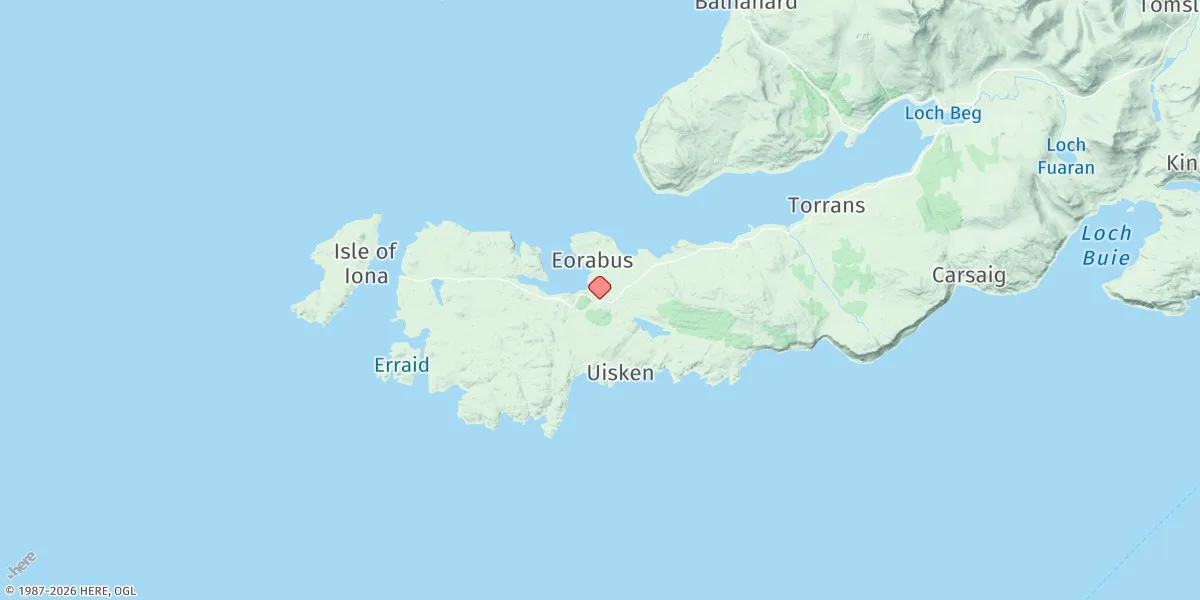 Map preview for Bunessan