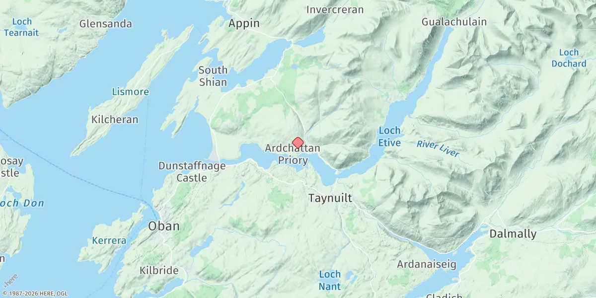 Map preview for Ardchattan Point