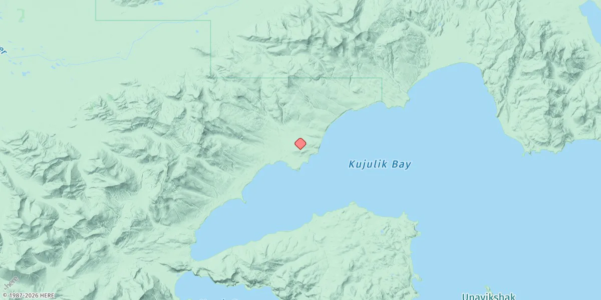 Map preview for Kujulik Bay (North Shore)
