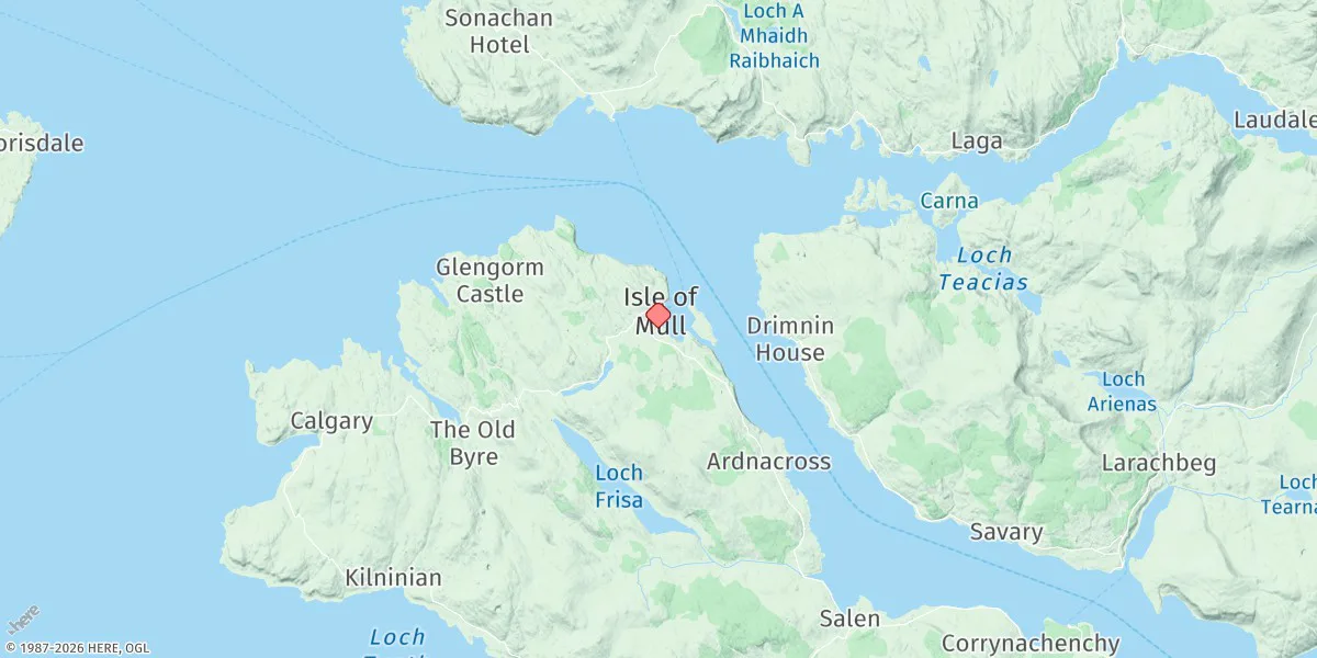 Map preview for Tobermory