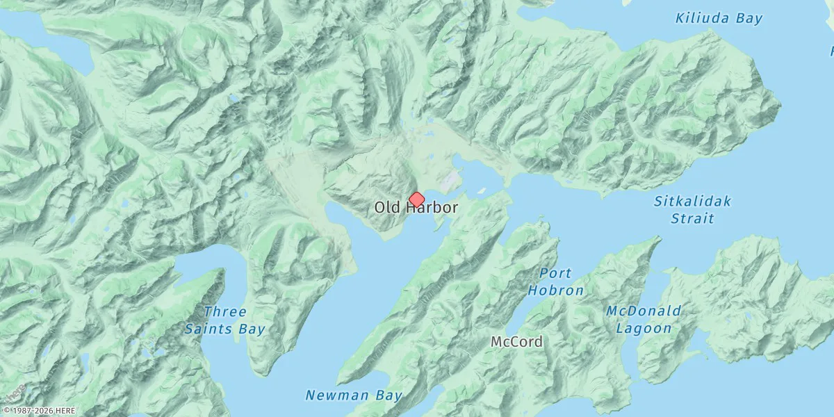 Map preview for Old Harbor