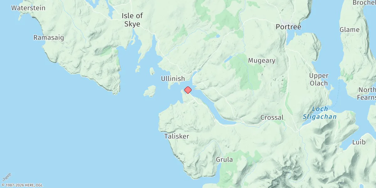 Map preview for Loch Harport