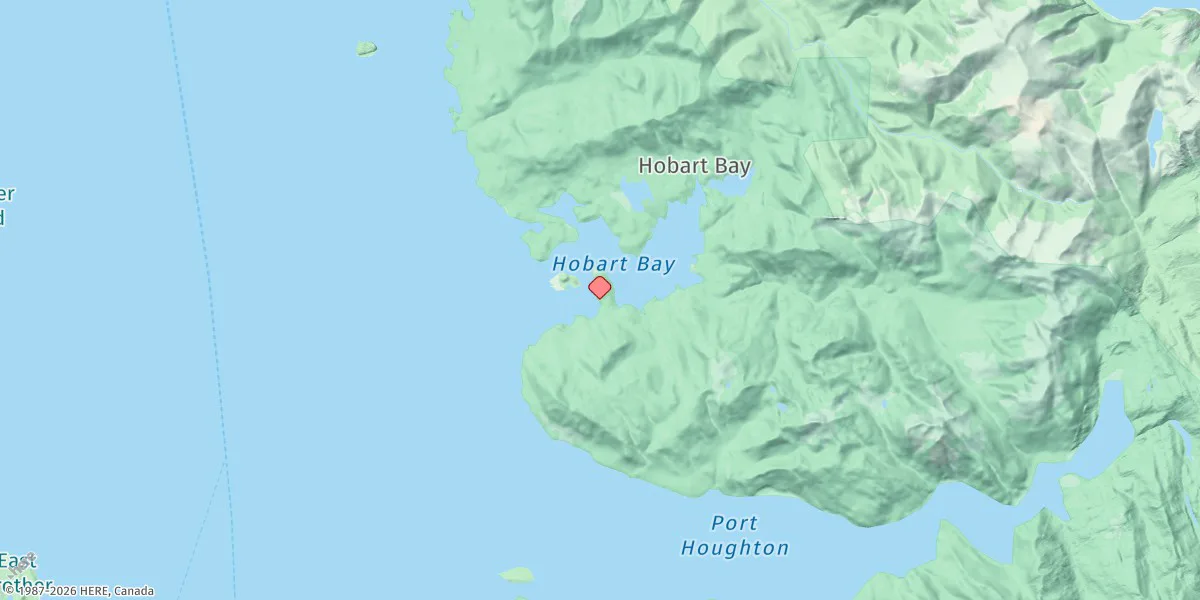 Map preview for Hobart Bay