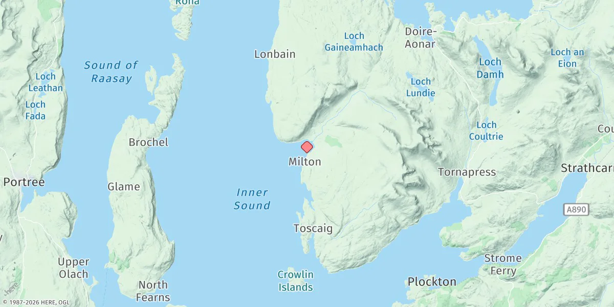 Map preview for Applecross