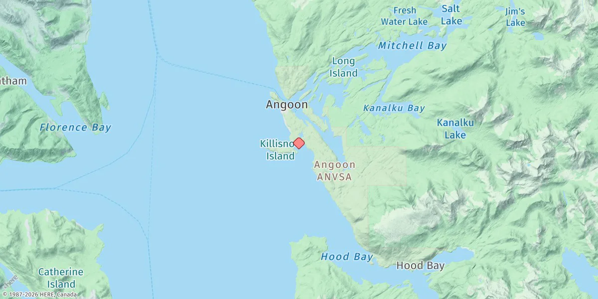 Map preview for Killisnoo
