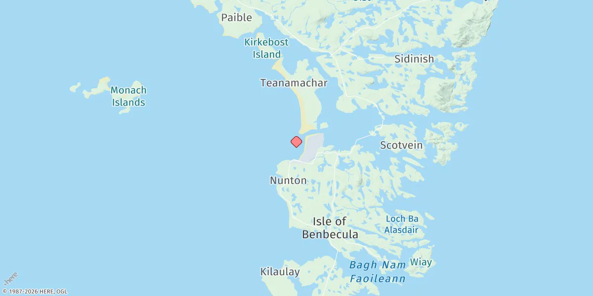 Map preview for Balivanich