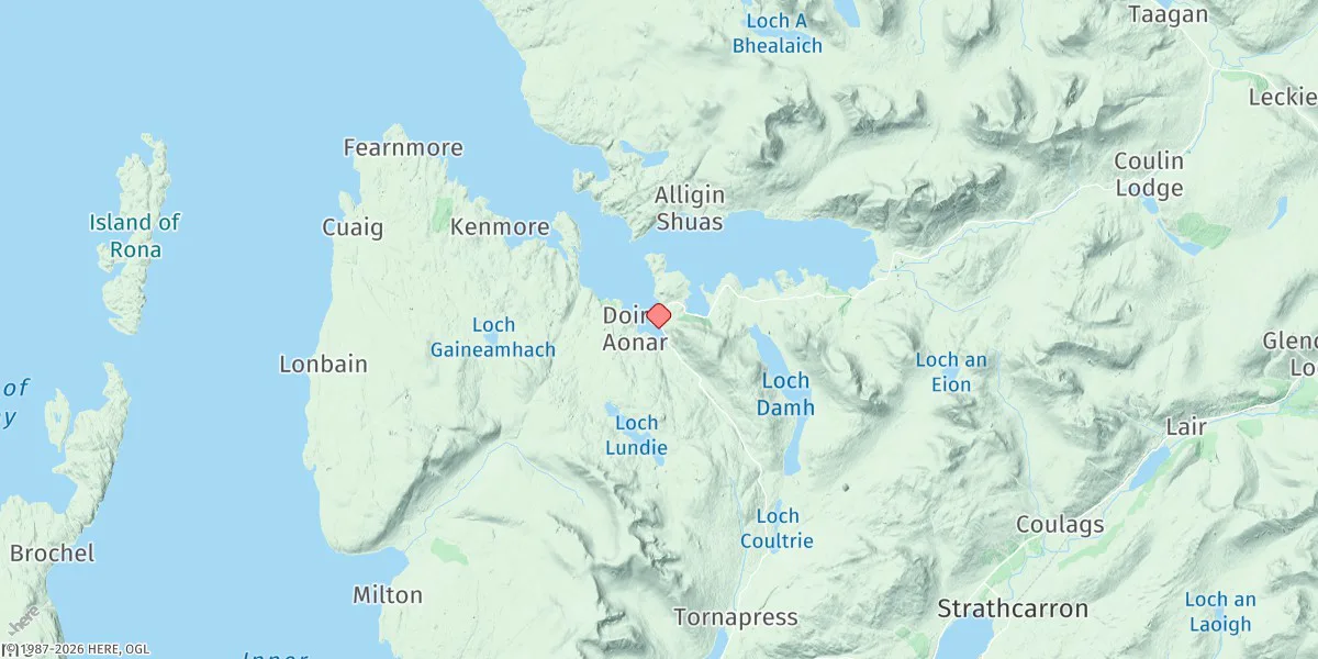 Map preview for Shieldaig