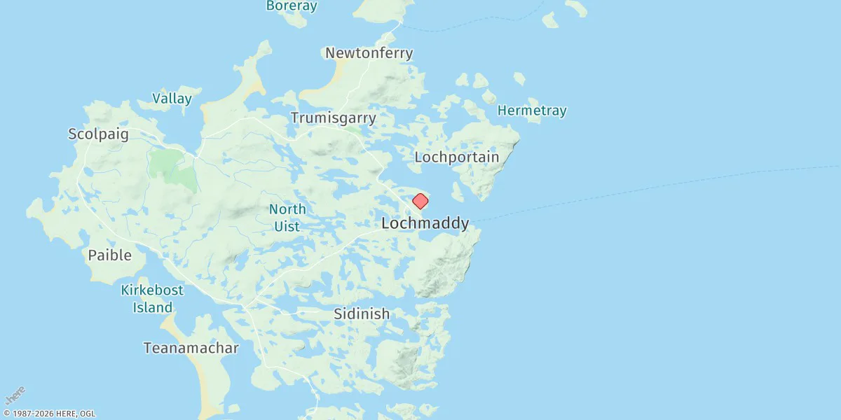 Map preview for Lochmaddy