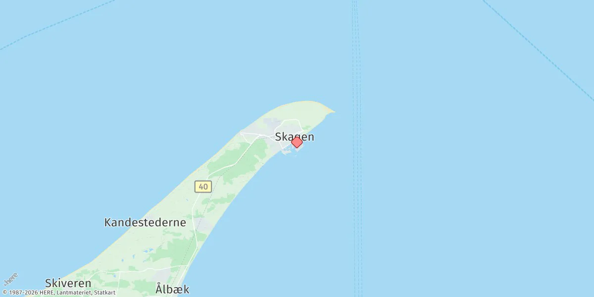 Map preview for Skagen
