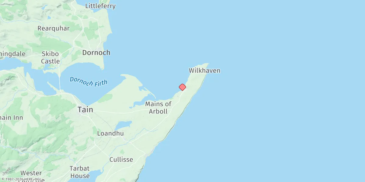 Map preview for Portmahomack