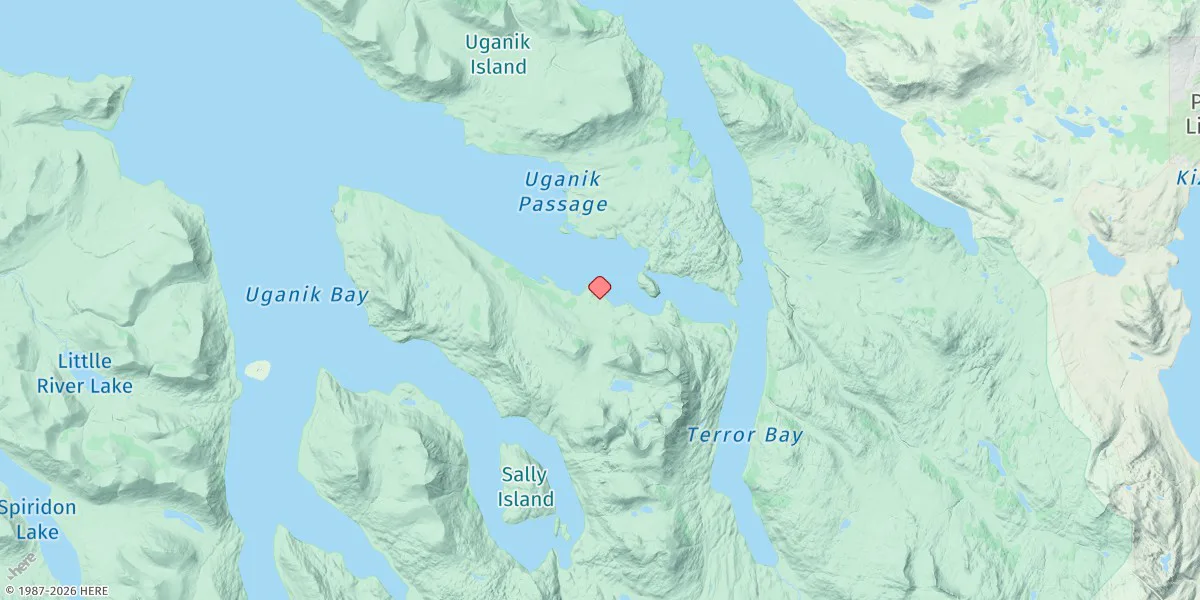 Map preview for Uganik Passage
