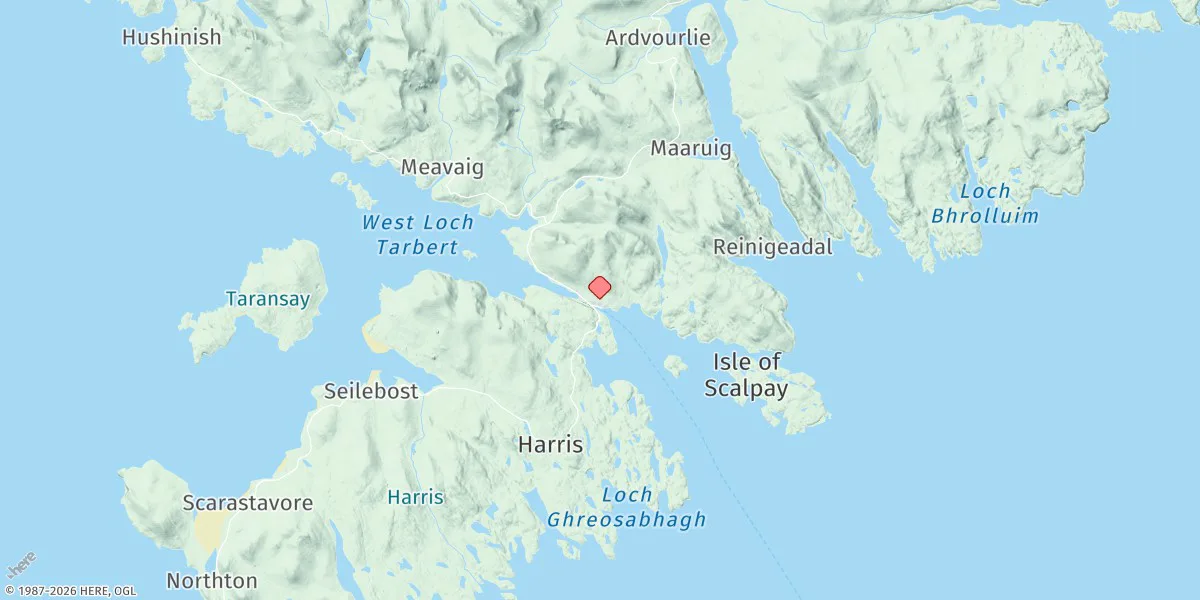 Map preview for E. Loch Tarbert