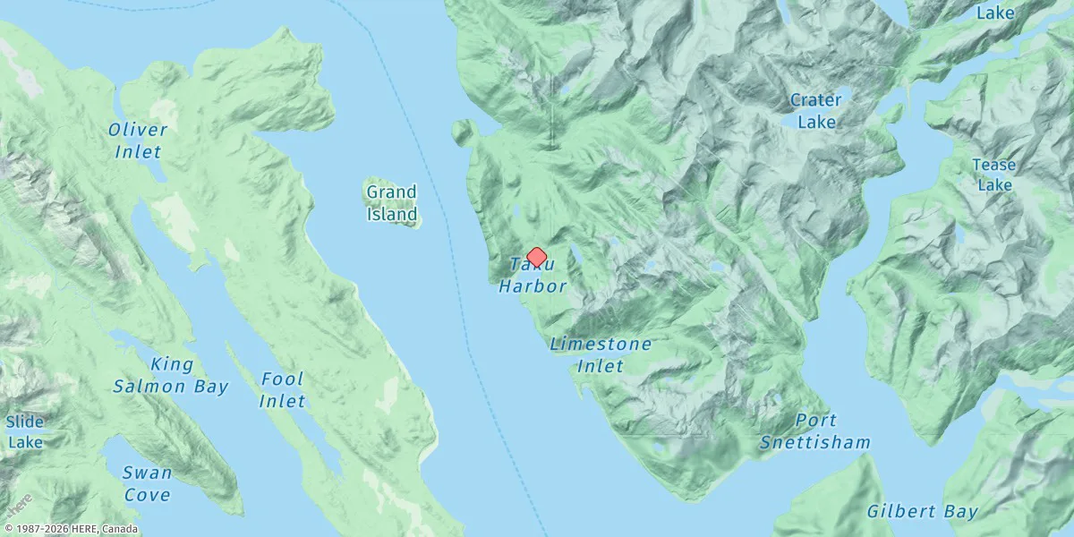 Map preview for Taku Harbor