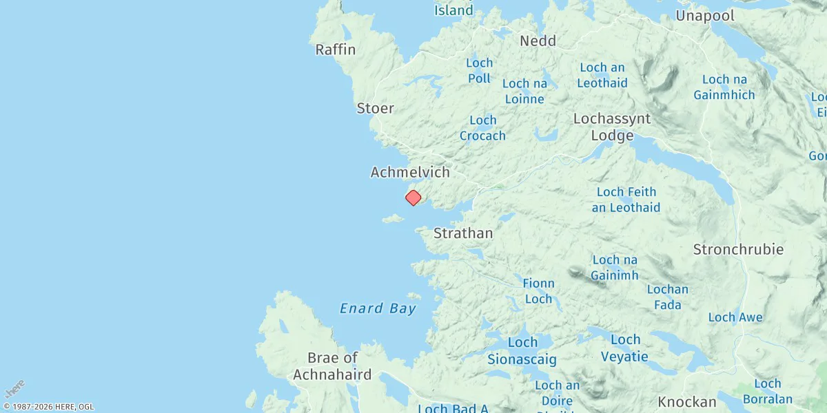 Map preview for Loch Inver