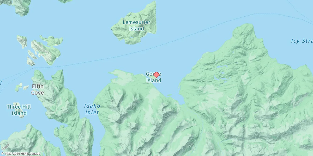 Map preview for Mud Bay, Goose Island