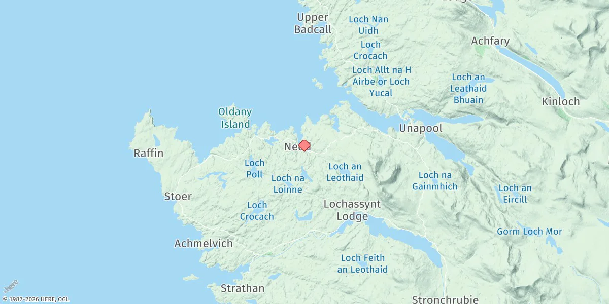 Map preview for Loch Nedd