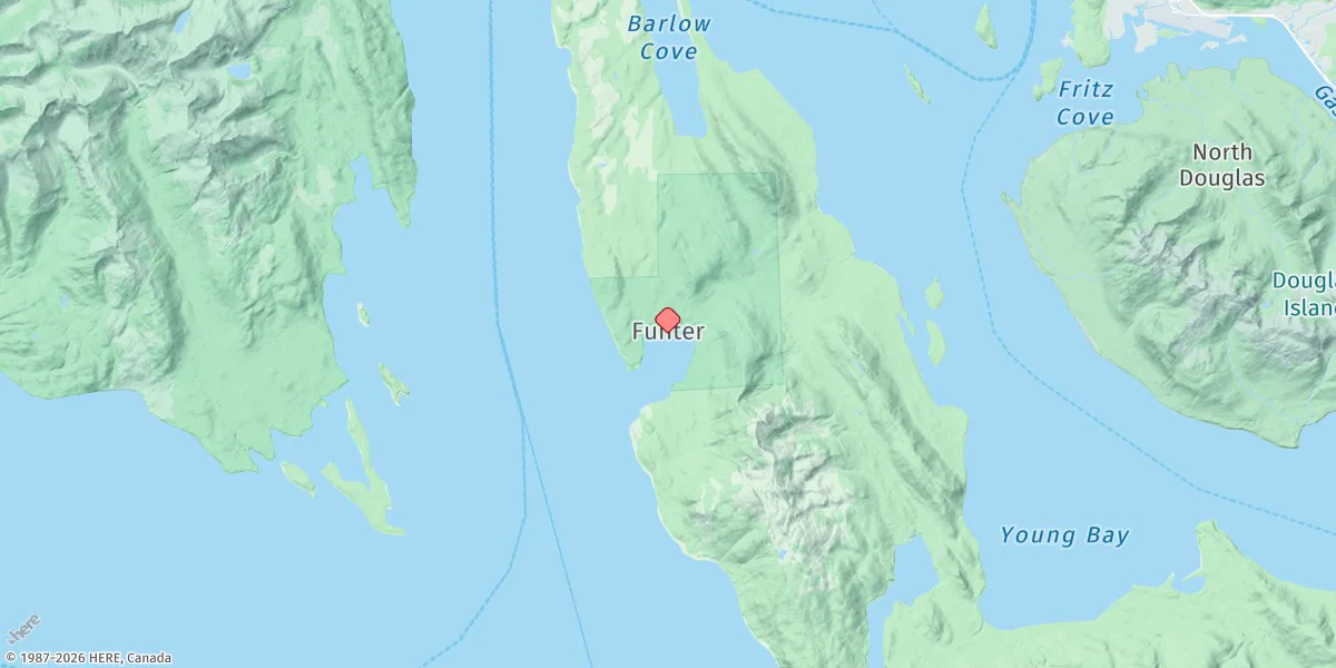 Map preview for Funter, Funter Bay