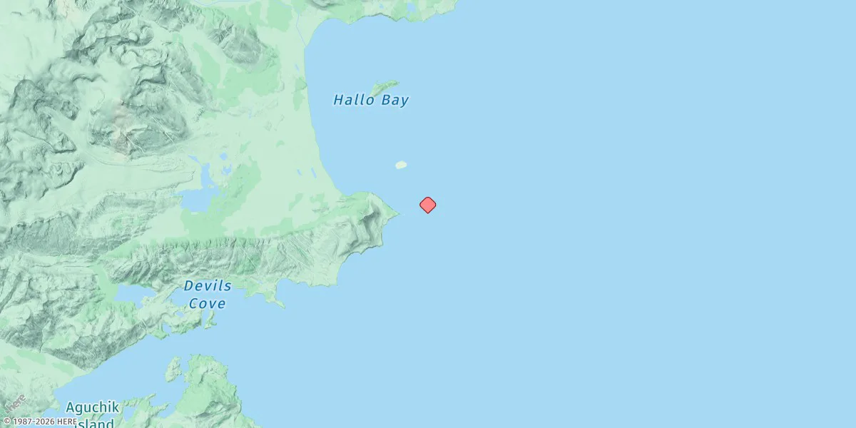 Map preview for Nukshak Island, Shelikof Strait