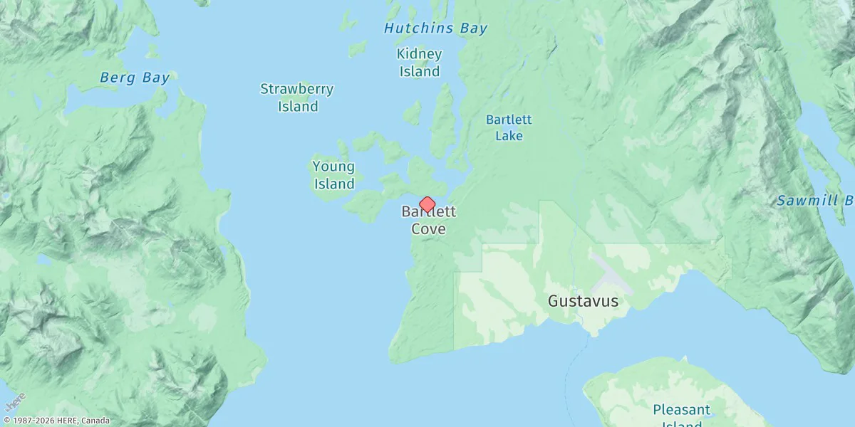 Map preview for Bartlett Cove