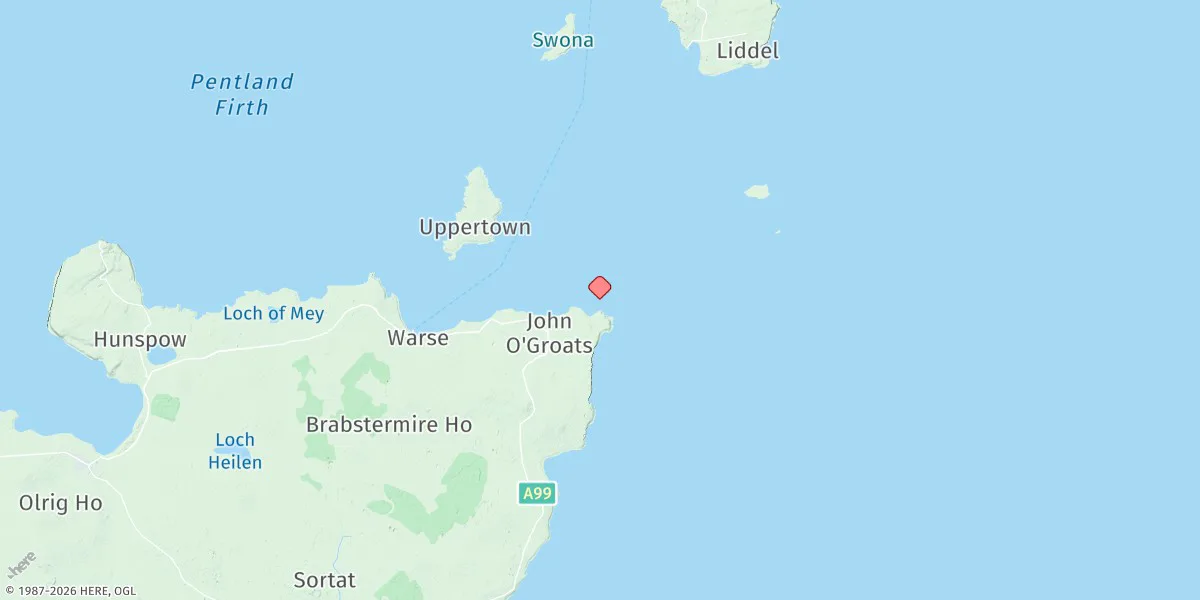 Map preview for Duncansby Head