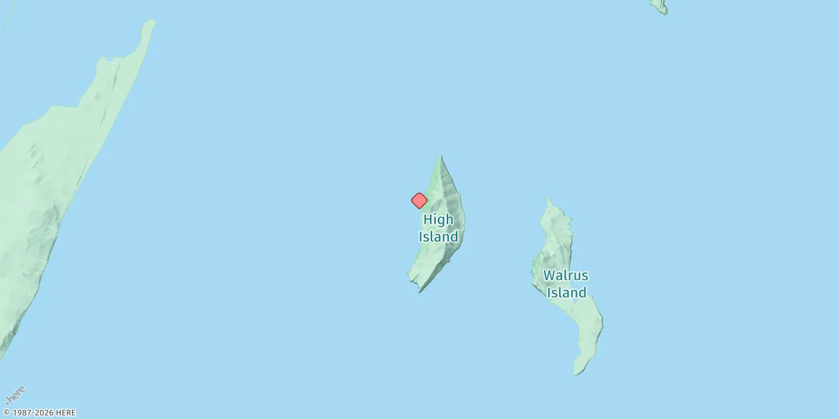 Map preview for High Island, Bristol Bay