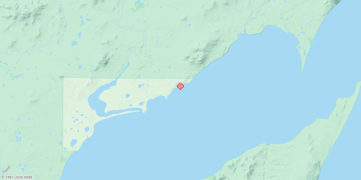 Map preview for Estus Point, Hagemeister Strait