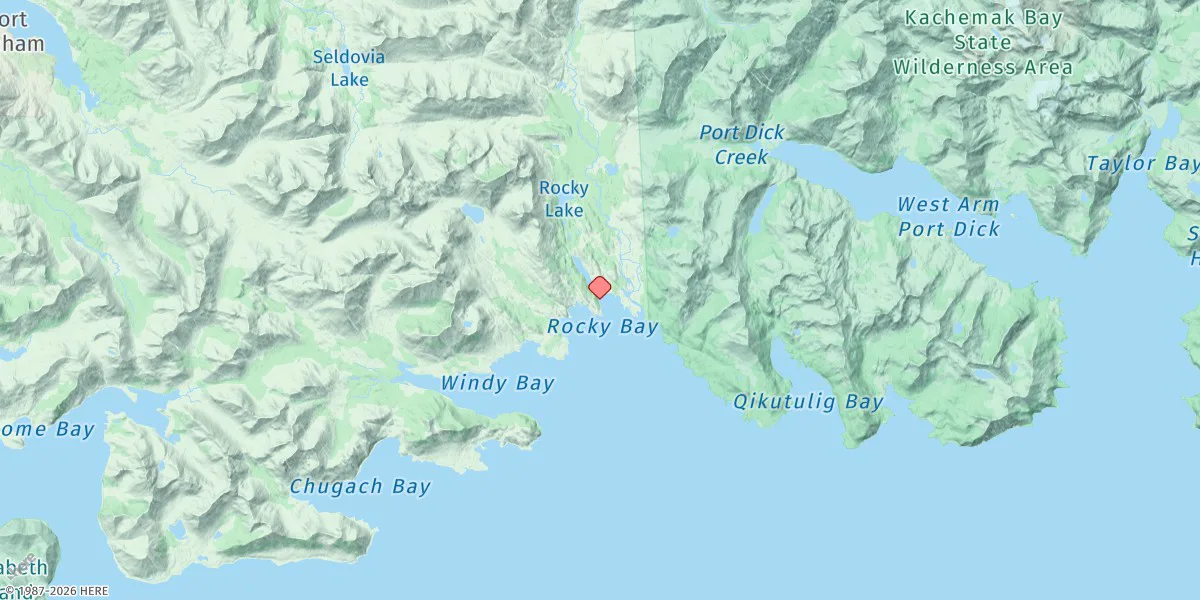 Map preview for Picnic Harbor, Rocky Bay