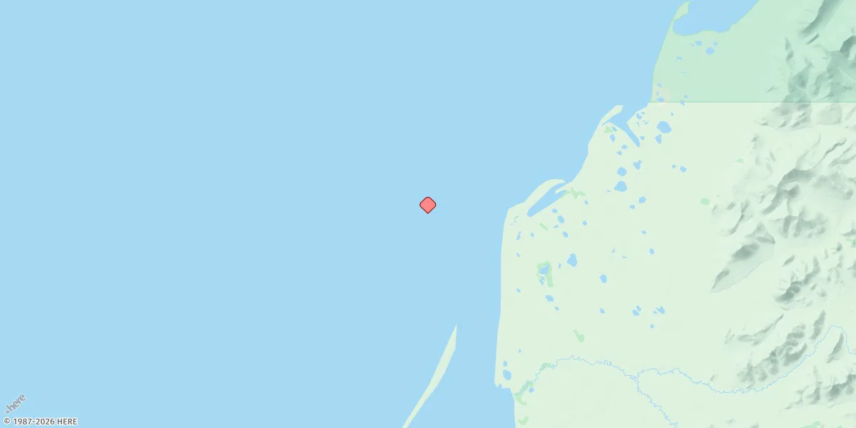 Map preview for Carter Bay, Kuskokwim Bay