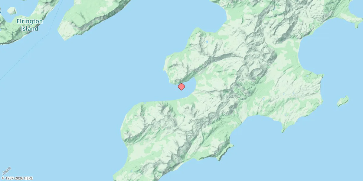 Map preview for Macleod Harbor, Alaska