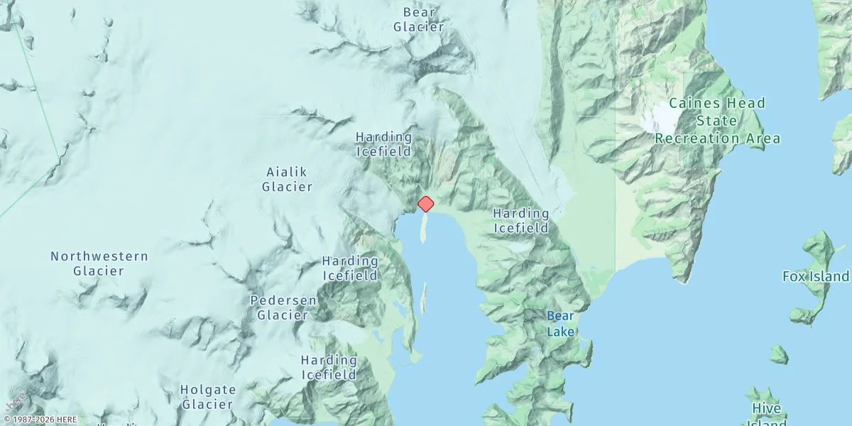 Map preview for Aialik Bay, North End