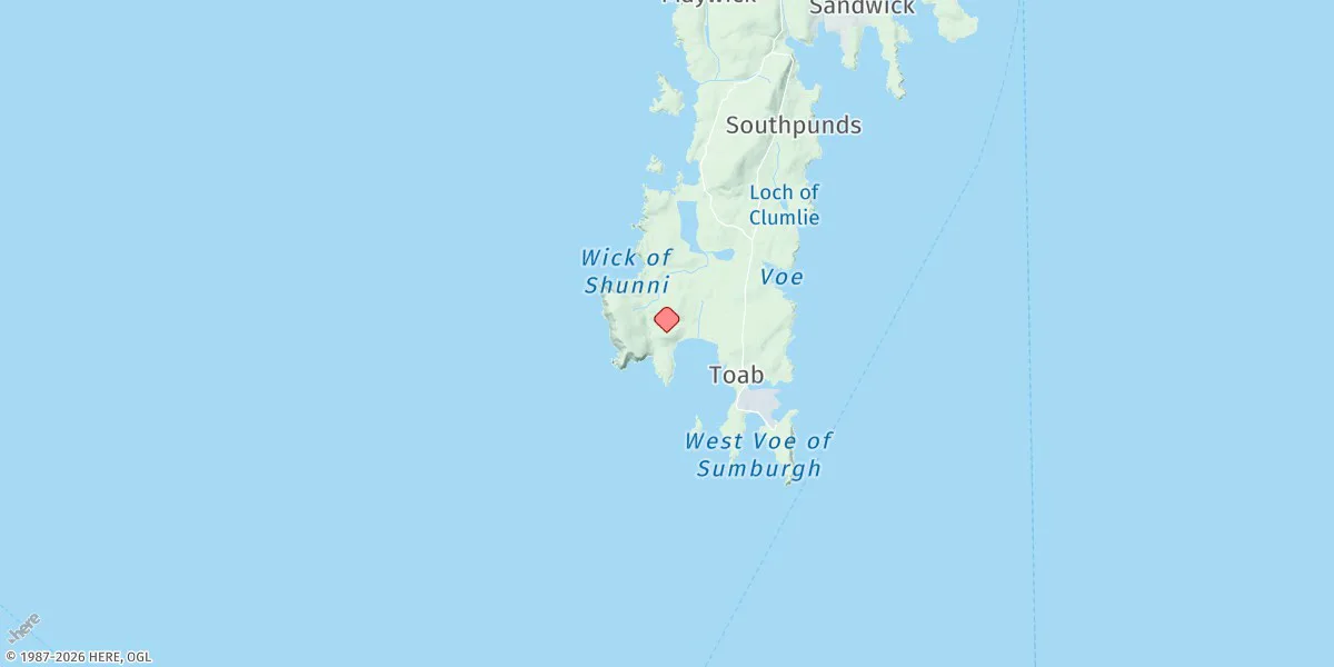 Map preview for Bay Of Quendale