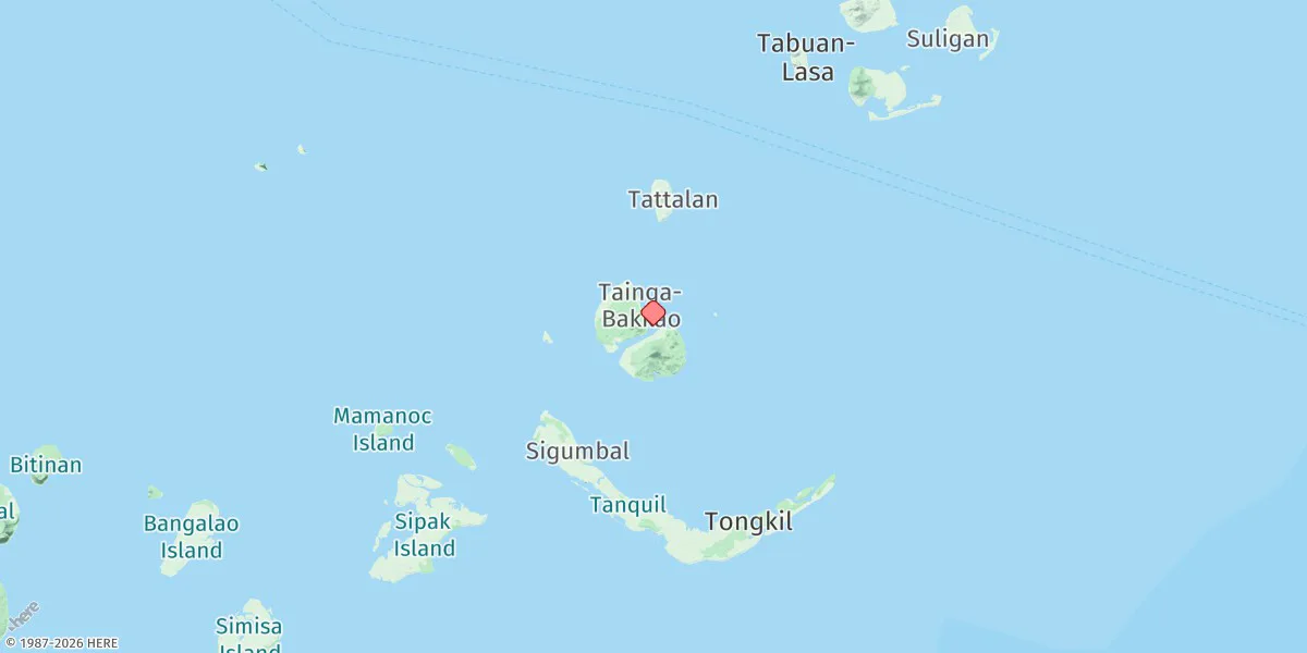 Map preview for Bulan Island