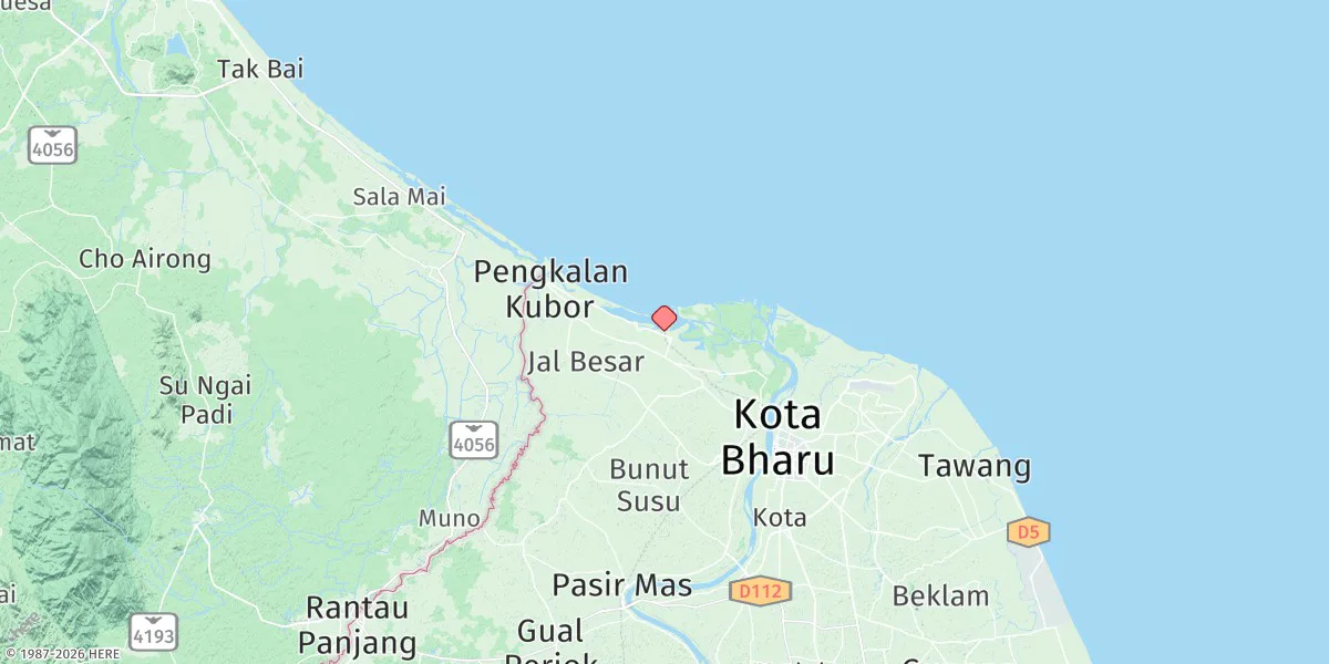 Map preview for Tumpat