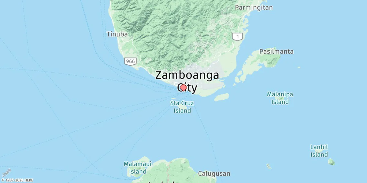 Map preview for Zamboanga