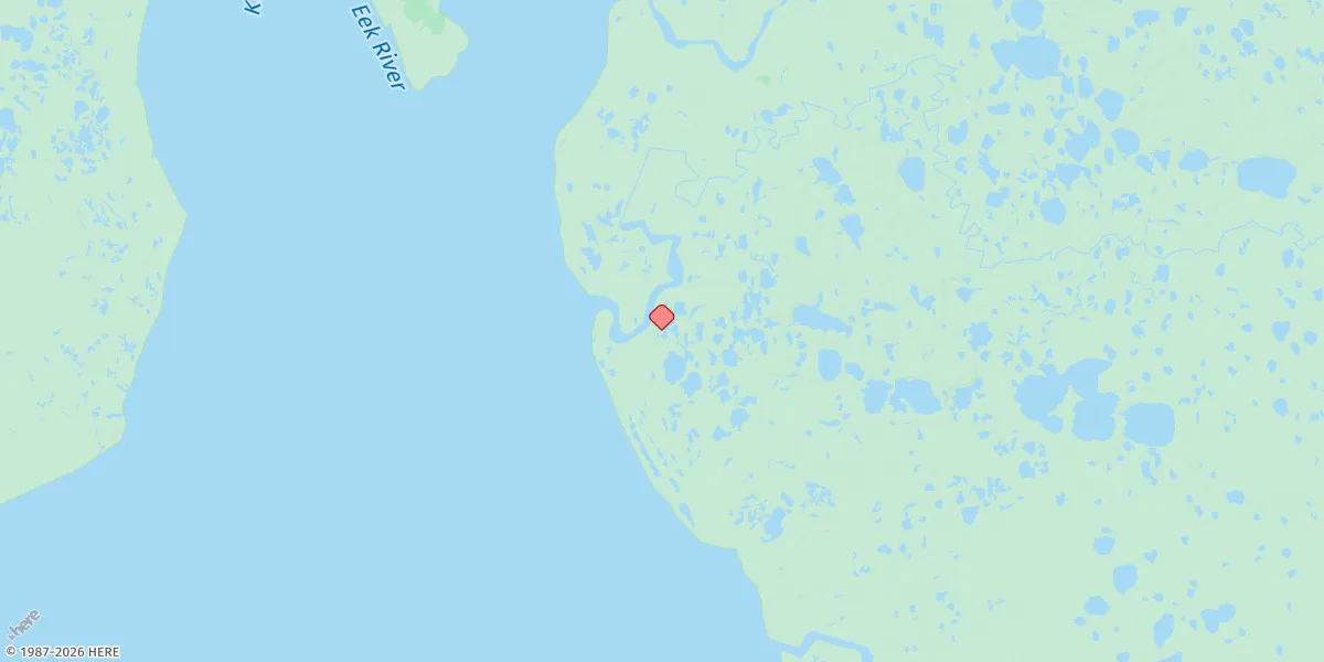 Map preview for Kuskokwak Creek Entrance, Alaska